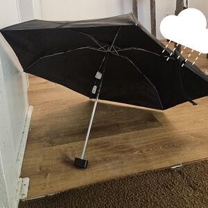 totes Black Mini Umbrella